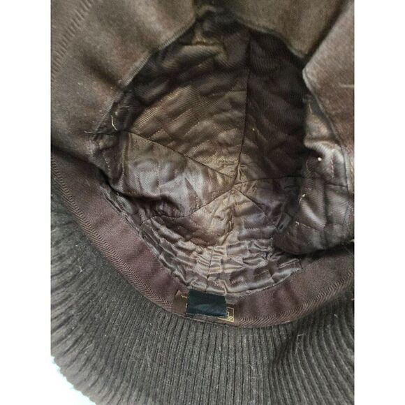 Vintage Sherlock Holmes Style Plaid Cap With Ear Flaps & Quilted Lining For Adul - Picture 6 of 8